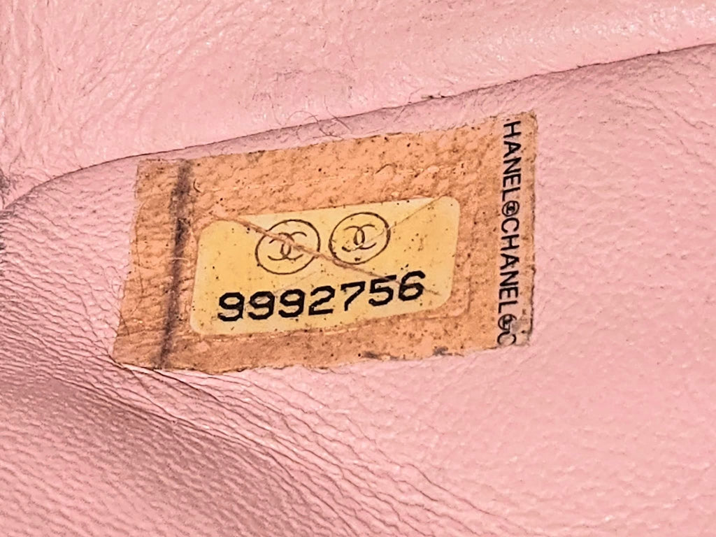 Chanel Classic Medium Caviar Light Pink Gold