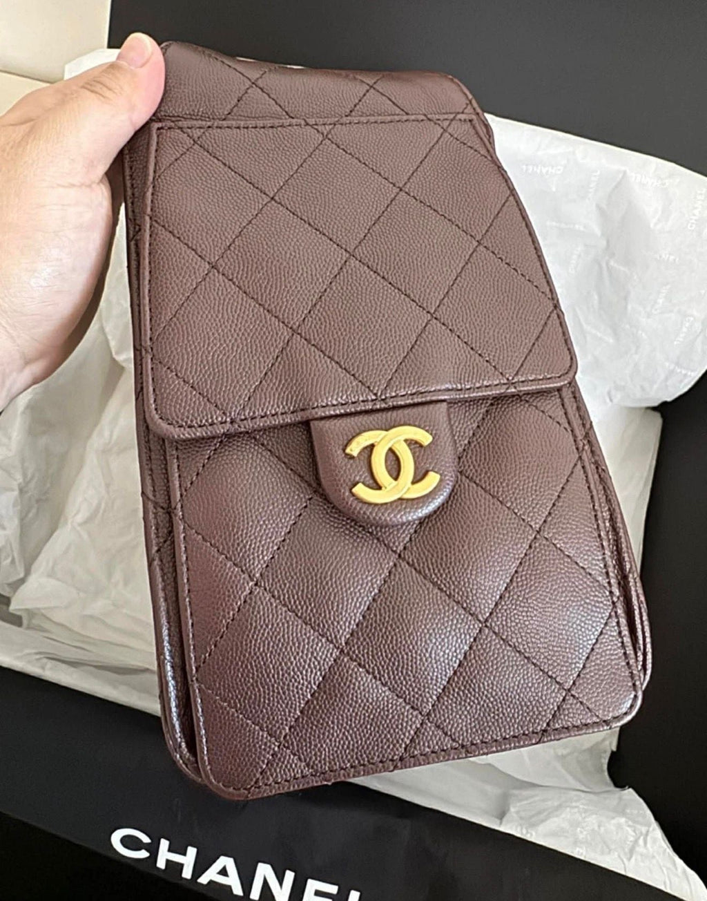 Chanel Small Drawstring / Bucket Bag