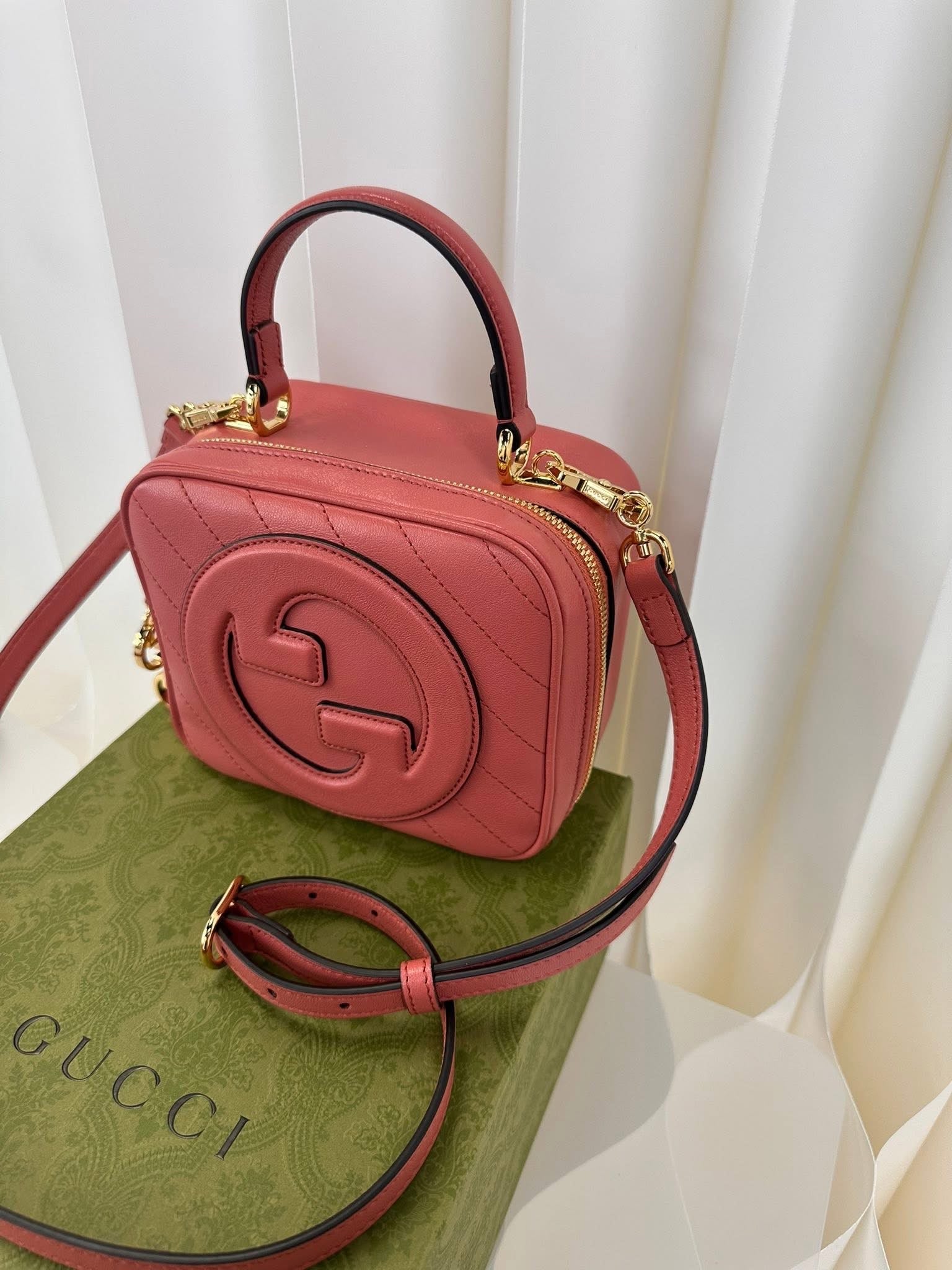 Gucci Soho Mini Top Handle Pink