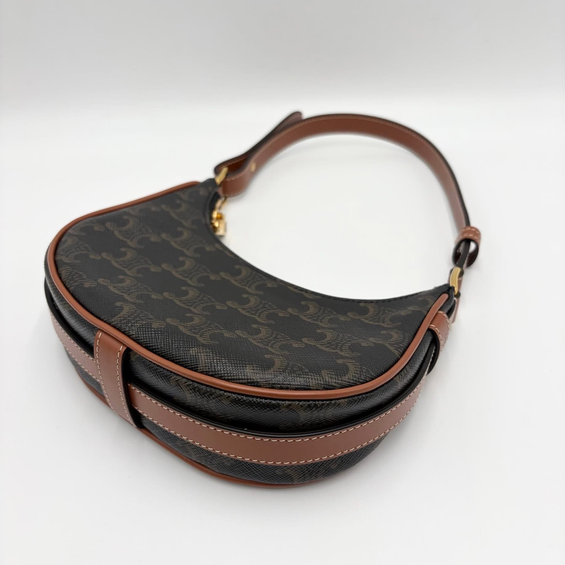 Celine Ava Bag Triomphe Canvas
