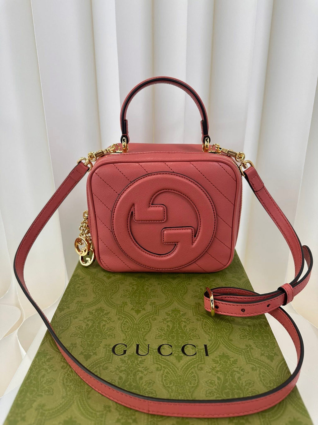 Gucci Soho Mini Top Handle Pink