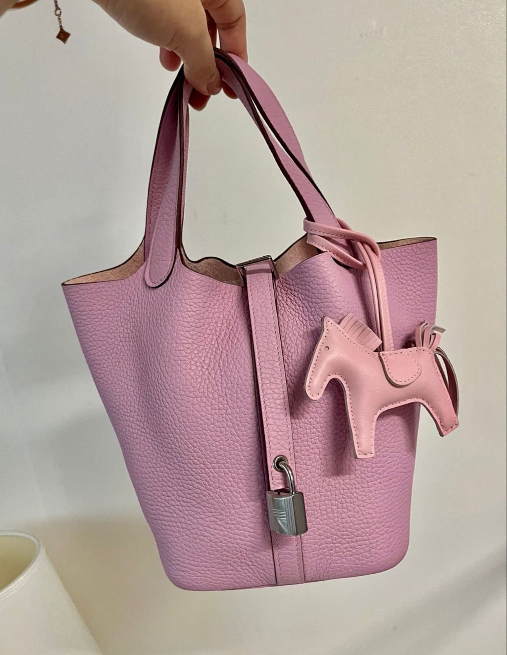 Hermès Picotin 18 Mauve Sylvestre PHW