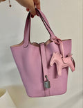 Hermès Picotin 18 Mauve Sylvestre PHW