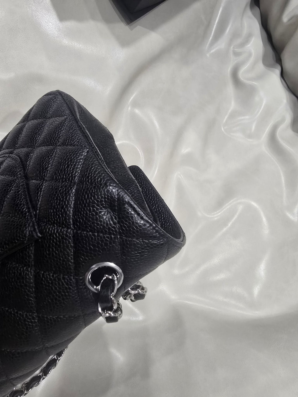 Chanel Medium Double Flap Black Caviar