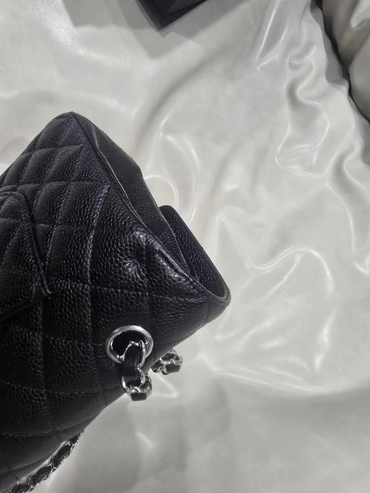 Chanel Medium Double Flap Black Caviar