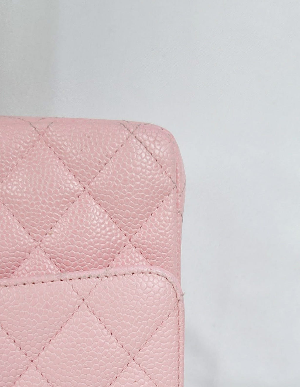 Chanel Classic Medium Caviar Light Pink Gold
