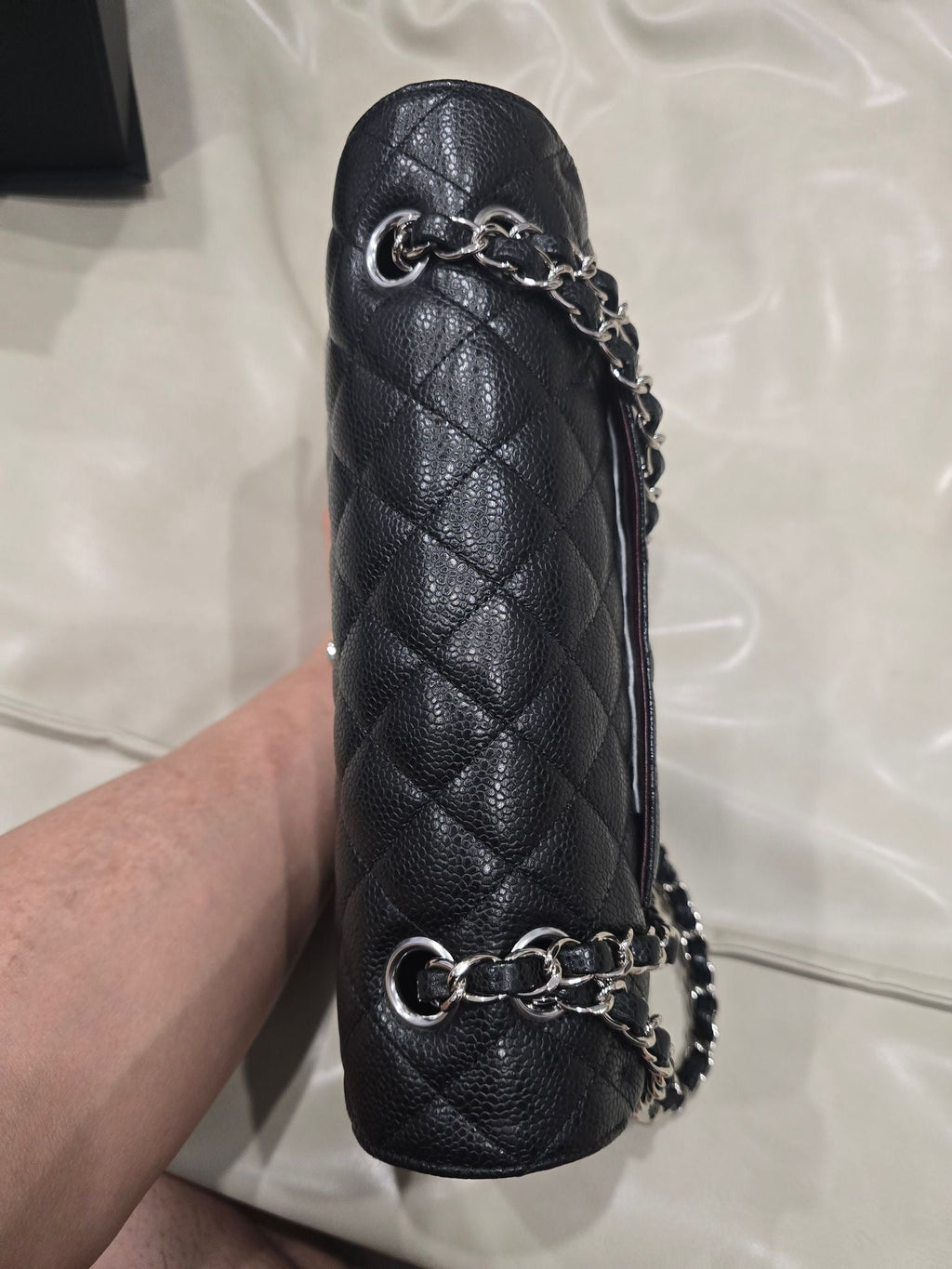 Chanel Medium Double Flap Black Caviar
