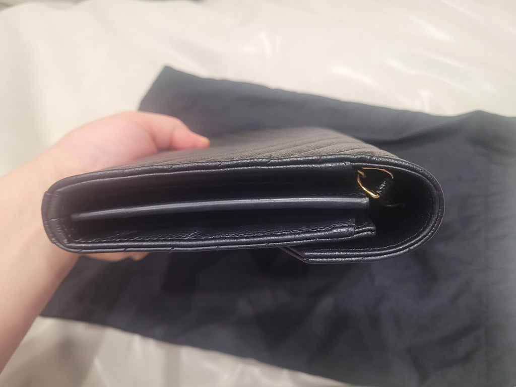 Saint Laurent Monogram Envelope Chain Wallet