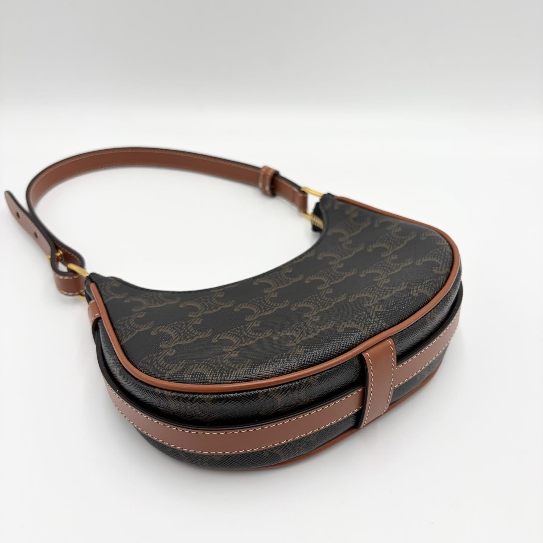 Celine Ava Bag Triomphe Canvas