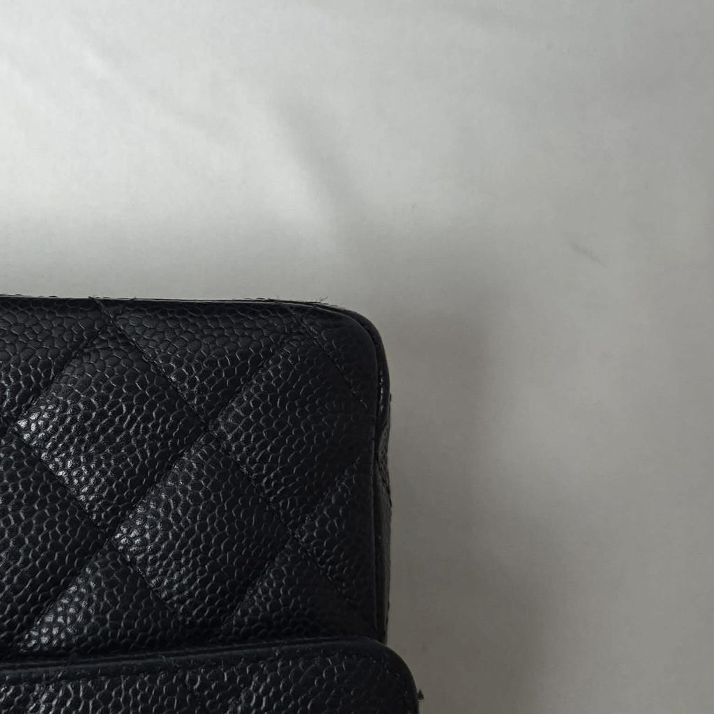 Chanel Classic Medium Caviar Black SHW