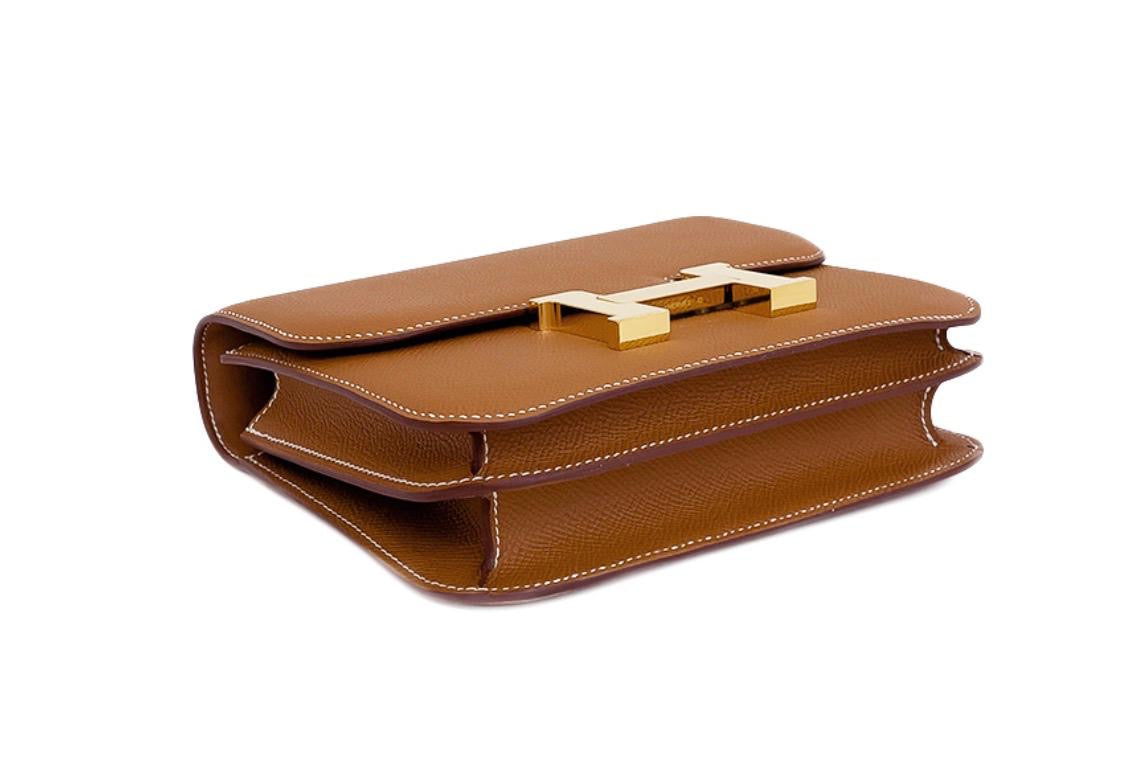Hermès Constance 18 – Gold Epsom Leather Gold Hardware