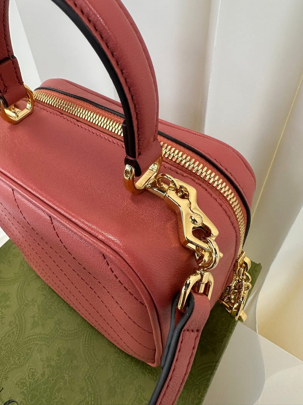 Gucci Soho Mini Top Handle Pink