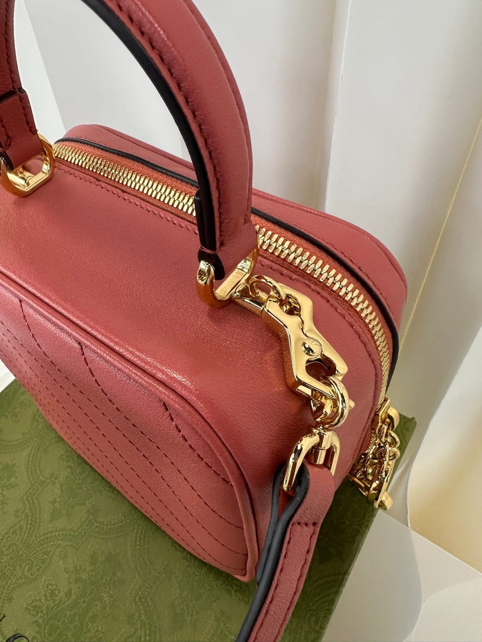 Gucci Soho Mini Top Handle Pink
