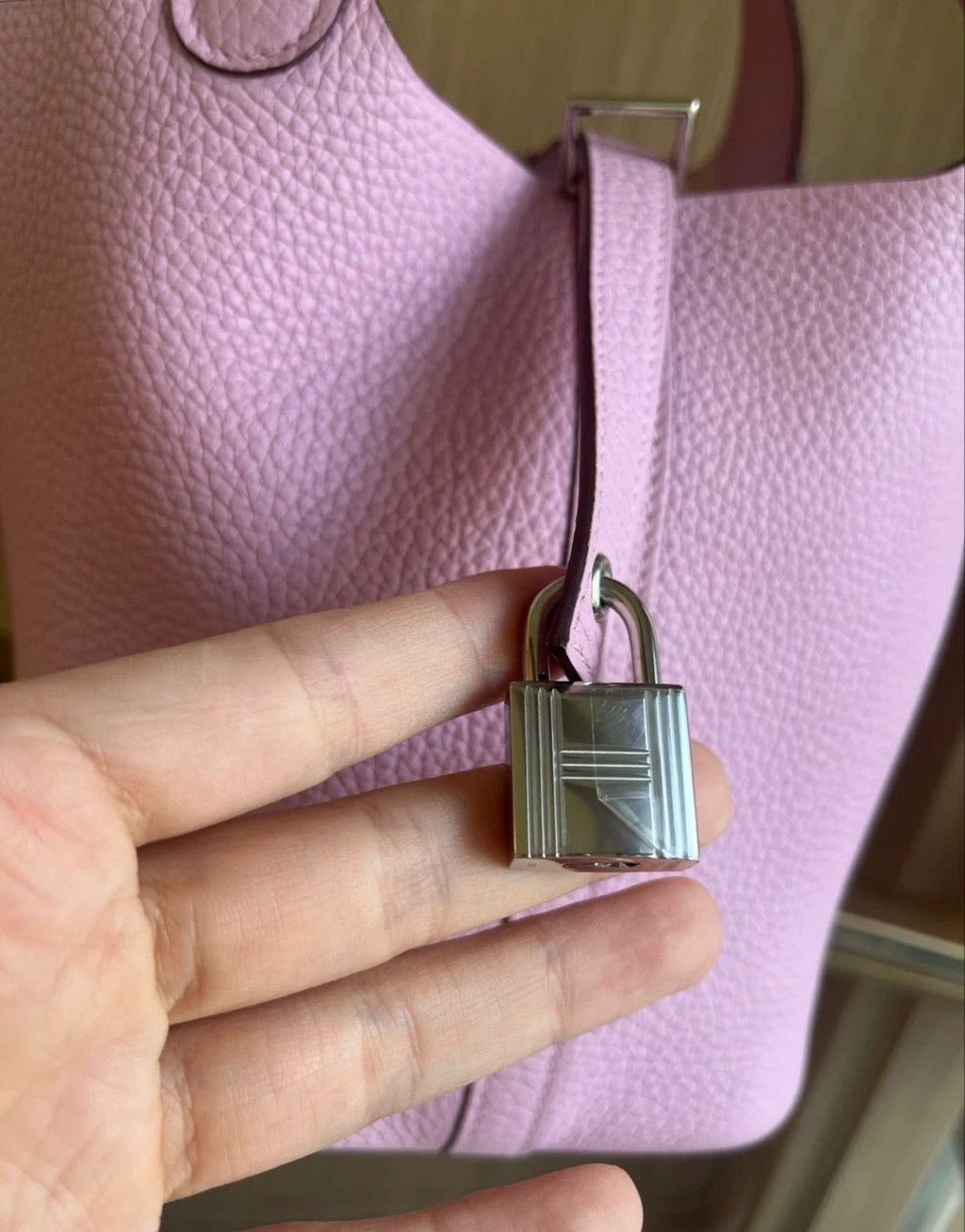 Hermès Picotin 18 Mauve Sylvestre PHW