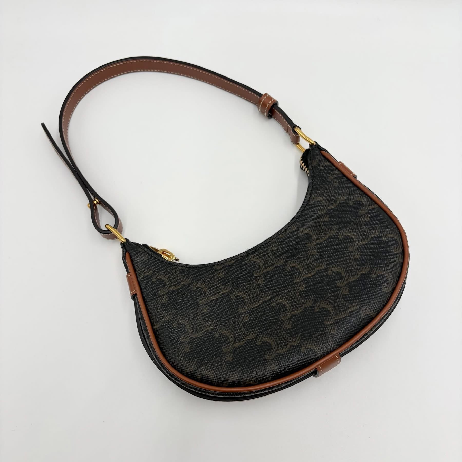 Celine Ava Bag Triomphe Canvas