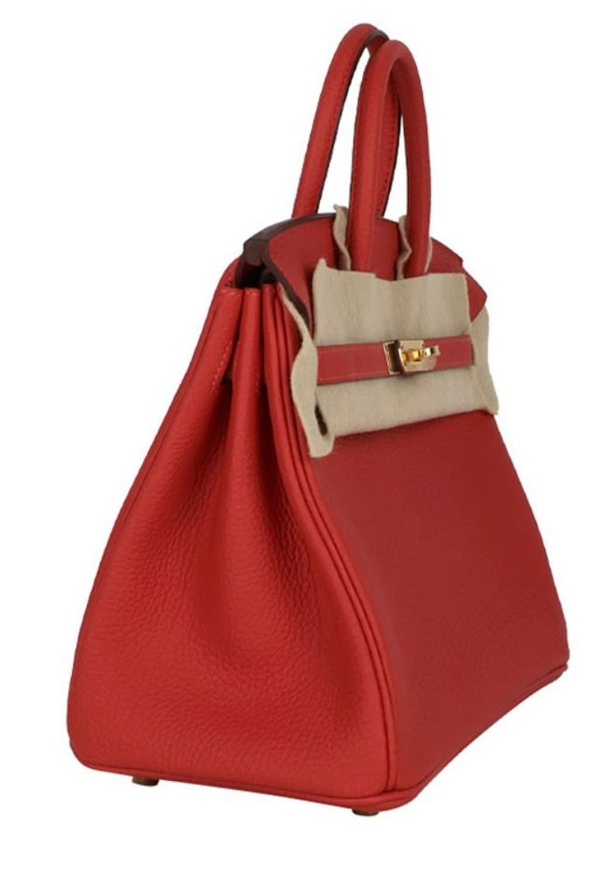 Hermes Birkin 25 Rouge (Togo)