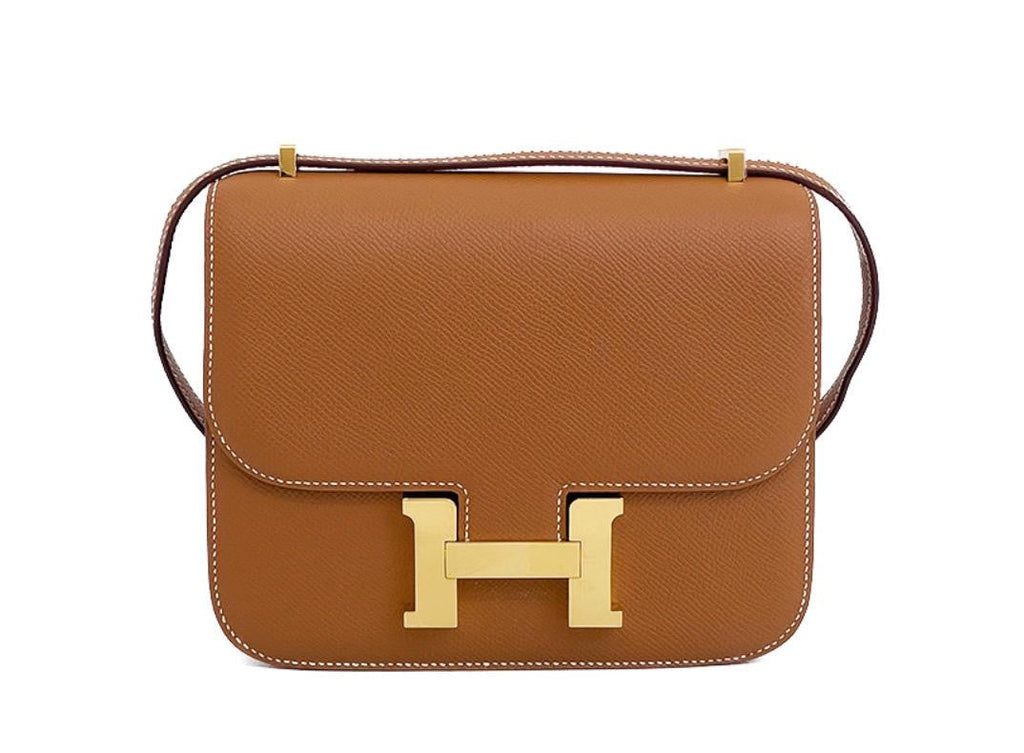 Hermès Constance 18 – Gold Epsom Leather Gold Hardware
