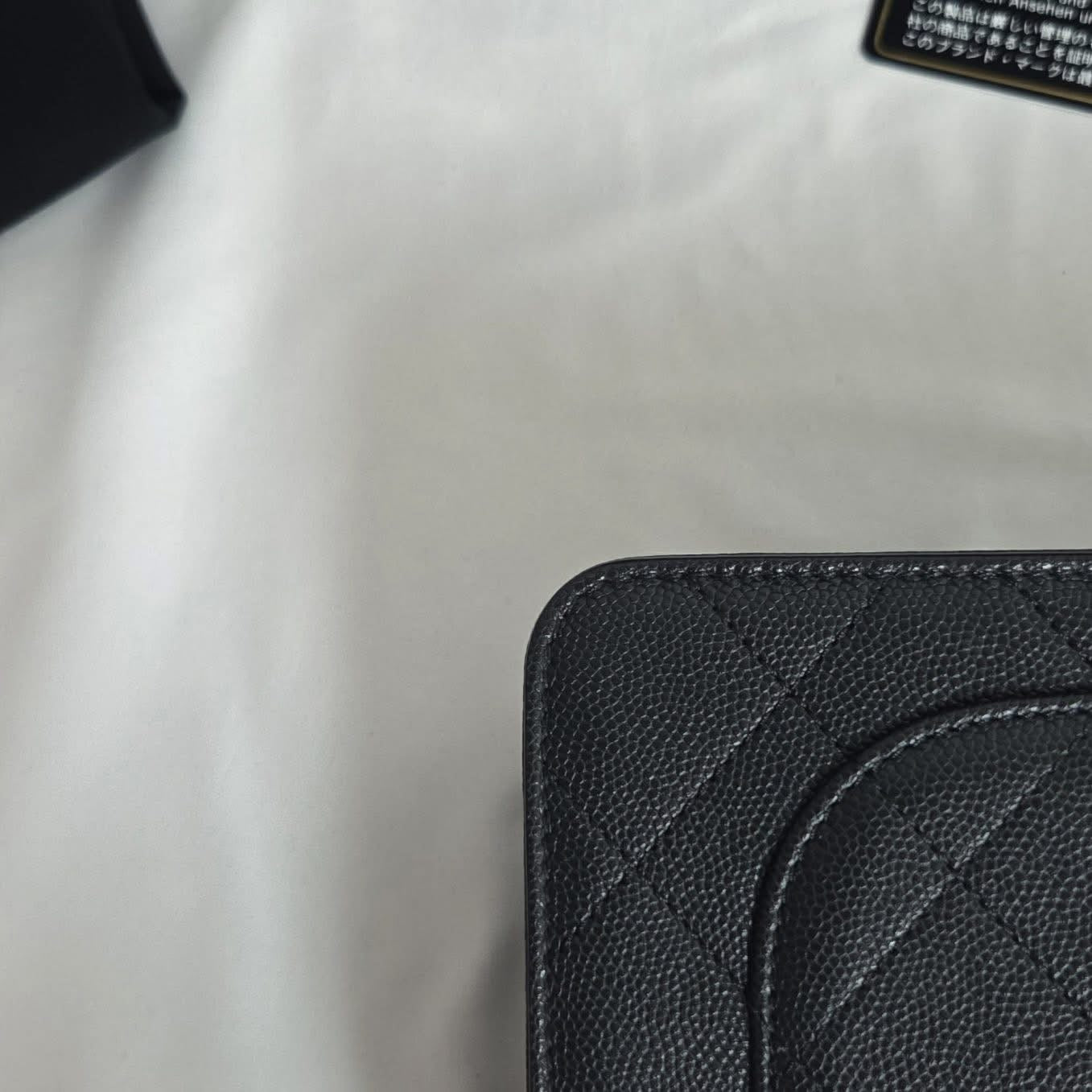 Chanel Caviar Flap Crossbody Black GHW Series 26