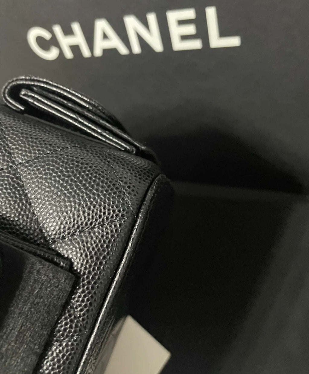Chanel Caviar Pocket Vanity Bag
