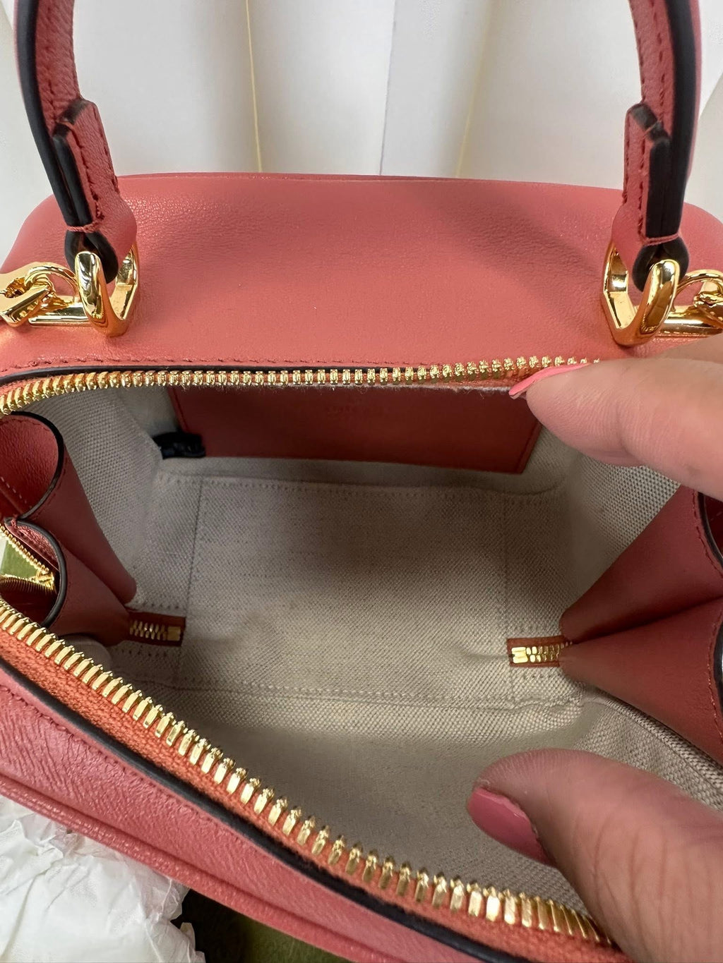 Gucci Soho Mini Top Handle Pink