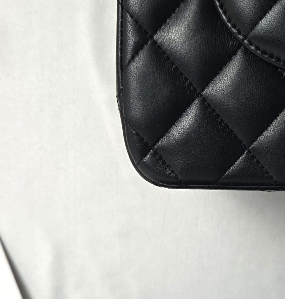 Chanel Classic Large Lambskin Black GHW