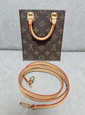 Louis Vuitton Petit Sac Plat Monogram Tote & Crossbody