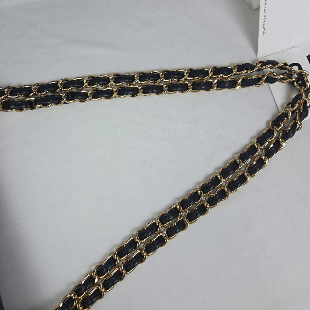 Chanel Classic Large Lambskin Black GHW