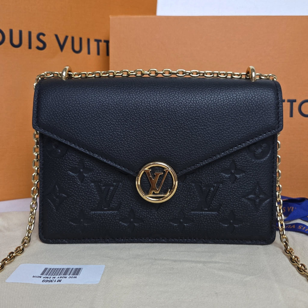 Louis Vuitton Rosy Crossbody Empreinte Black GHW