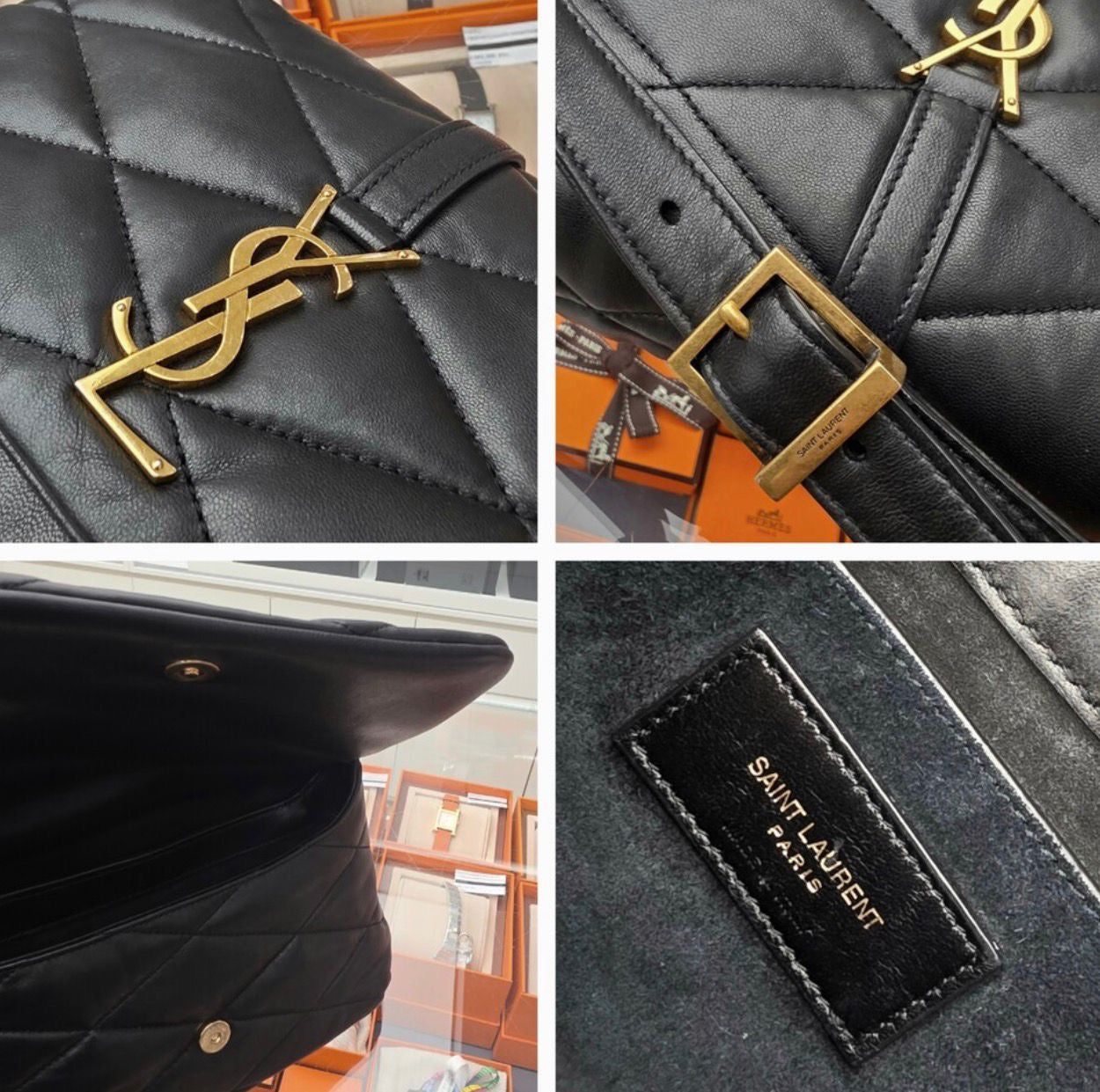 Saint Laurent Puffer Shoulder Bag