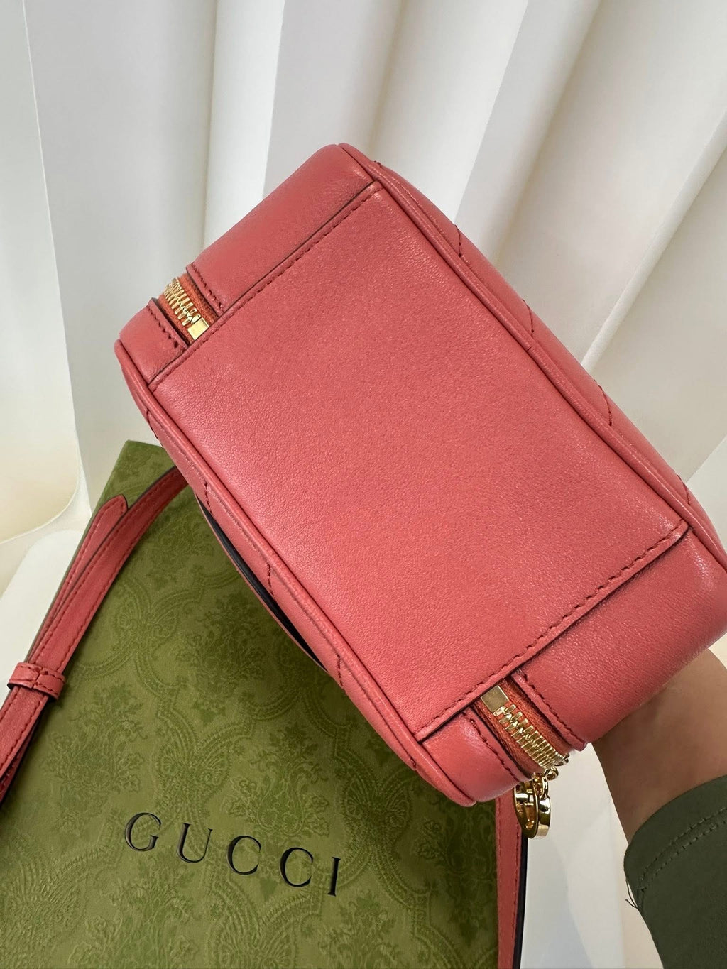 Gucci Soho Mini Top Handle Pink