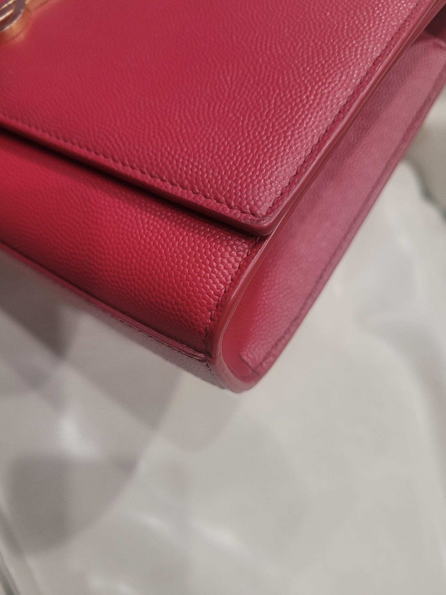 Saint Laurent Monogram Chain Wallet