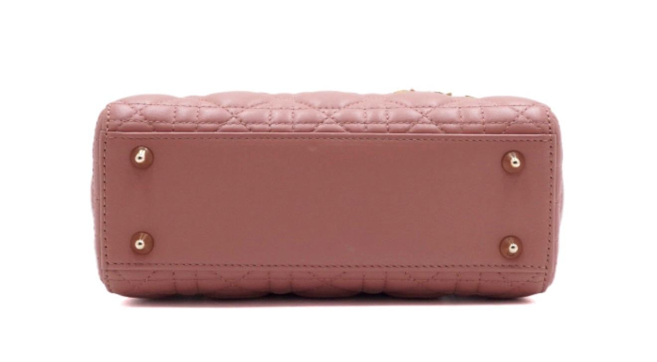 Lady Dior Small Pink Cannage Bag – Feminine Luxury Icon