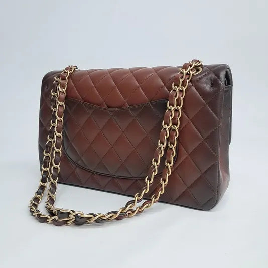 Chanel Classic Flap Bag – Dark Brown Quilted Lambskin, Gold Hardware