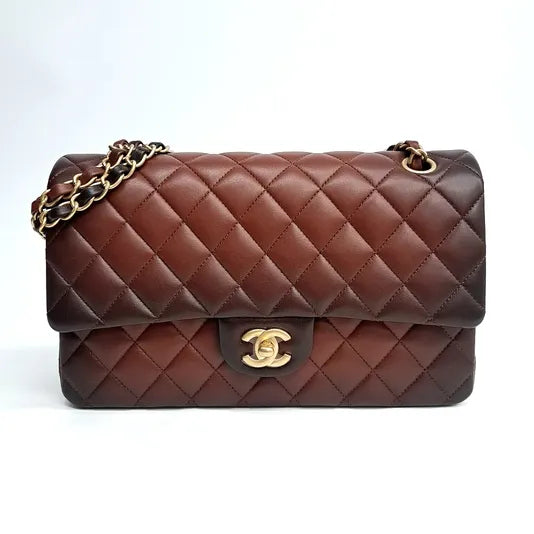 Chanel Classic Flap Bag – Dark Brown Quilted Lambskin, Gold Hardware