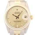 Rolex Datejust 68273 – 31mm Two-Tone, 18K Yellow Gold & Diamond Dial