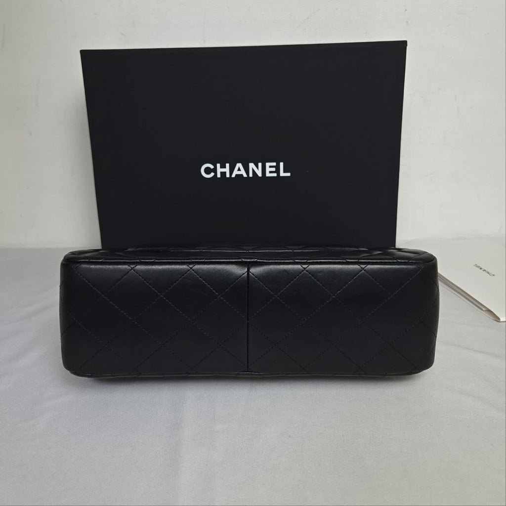 Chanel Classic Large Lambskin Black GHW