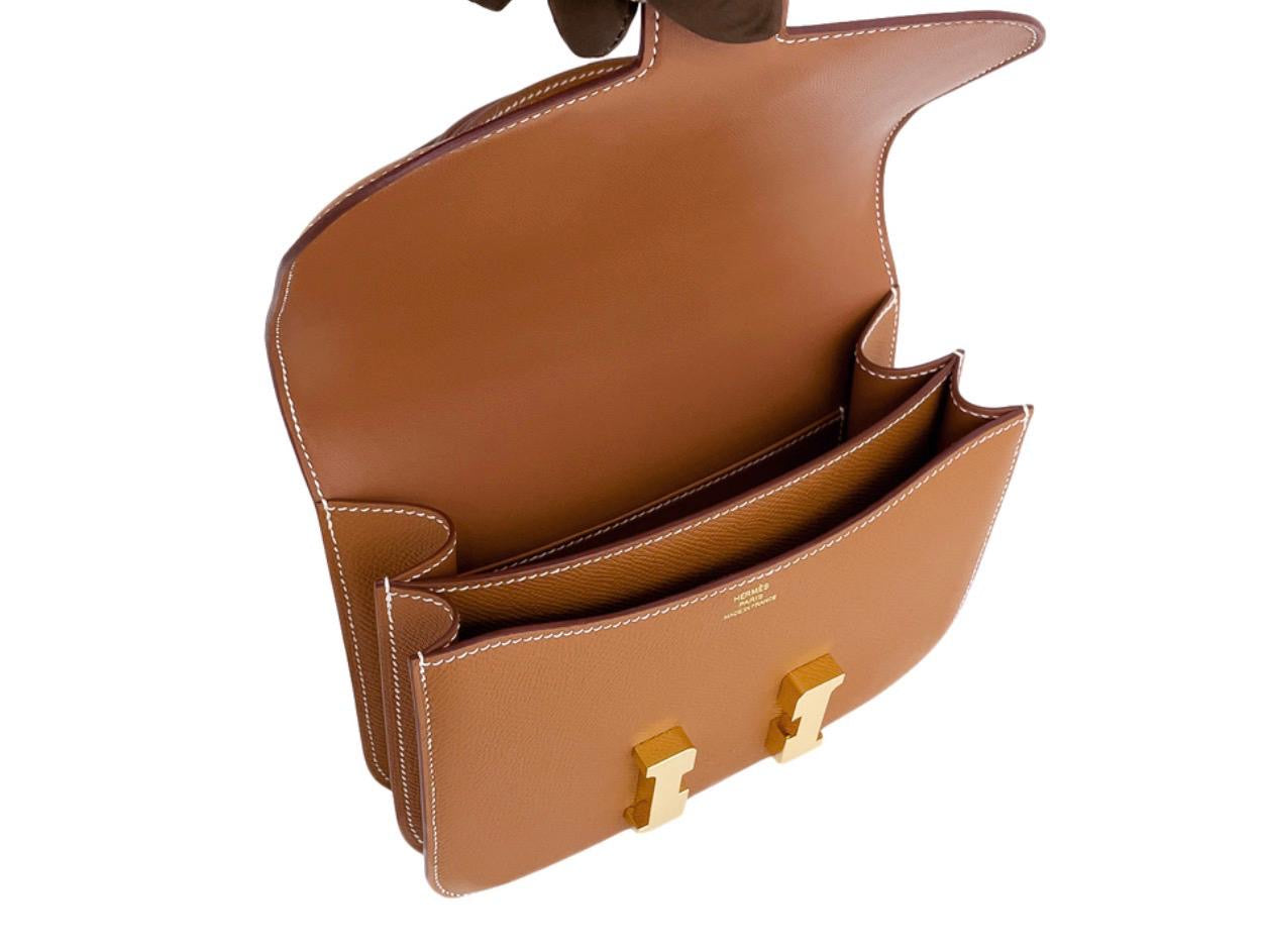 Hermès Constance 18 – Gold Epsom Leather Gold Hardware