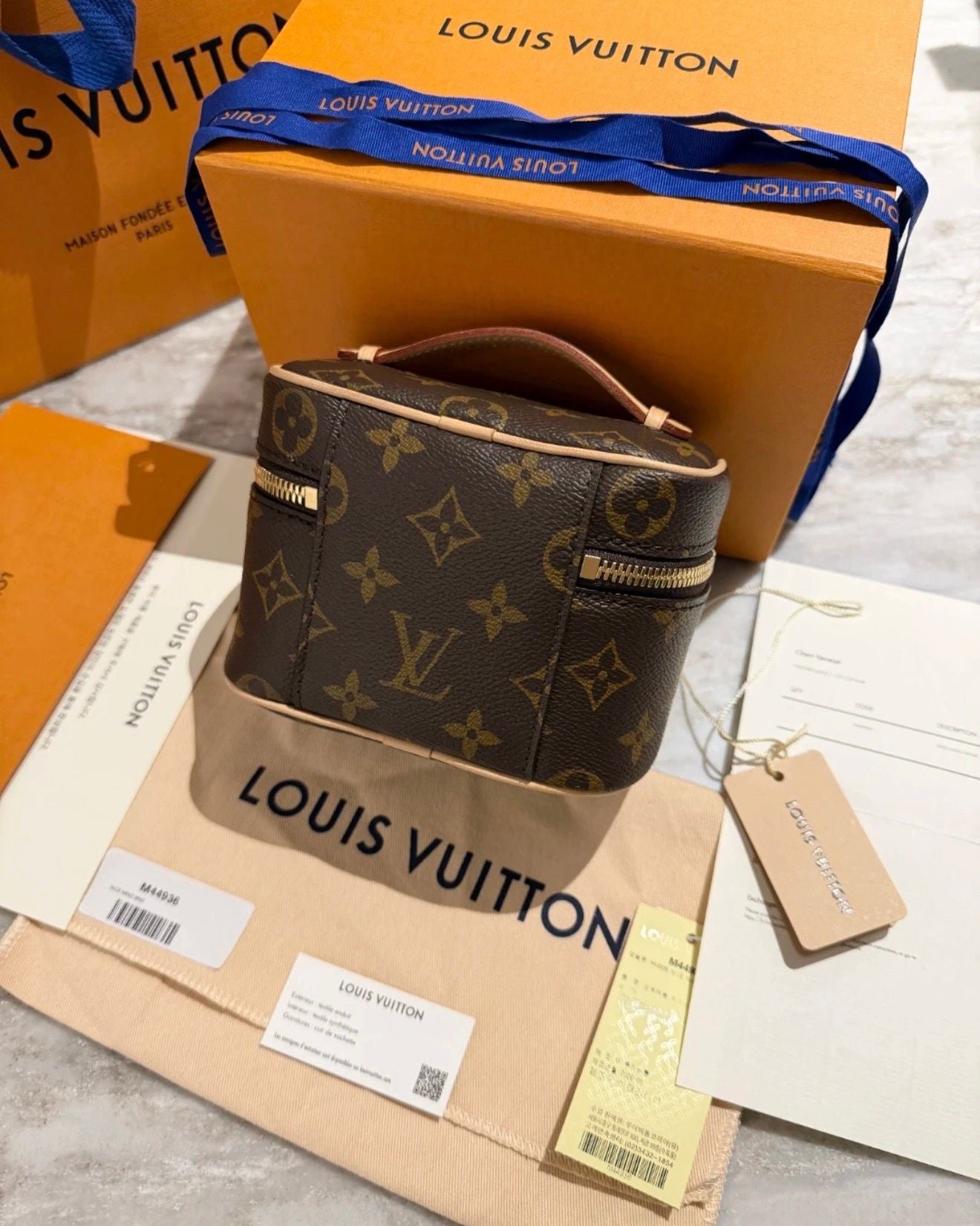 Louis Vuitton Monogram Mini Vanity Bag