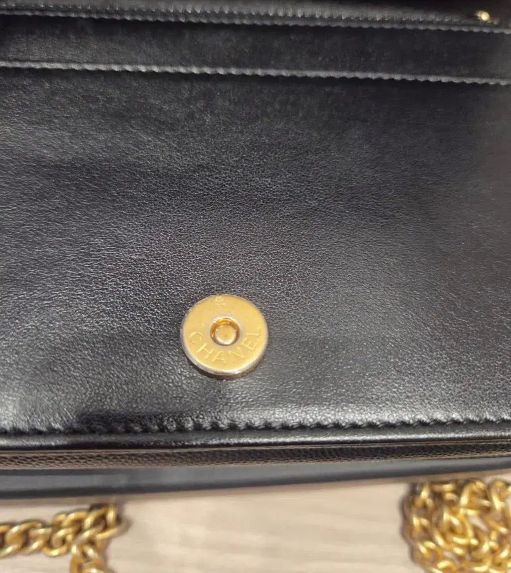 Chanel Le Boy WOC – Black Quilted Caviar Leather with Gold Hardware