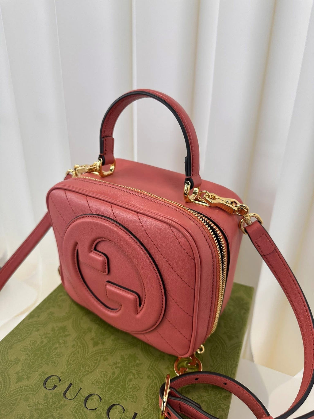 Gucci Soho Mini Top Handle Pink