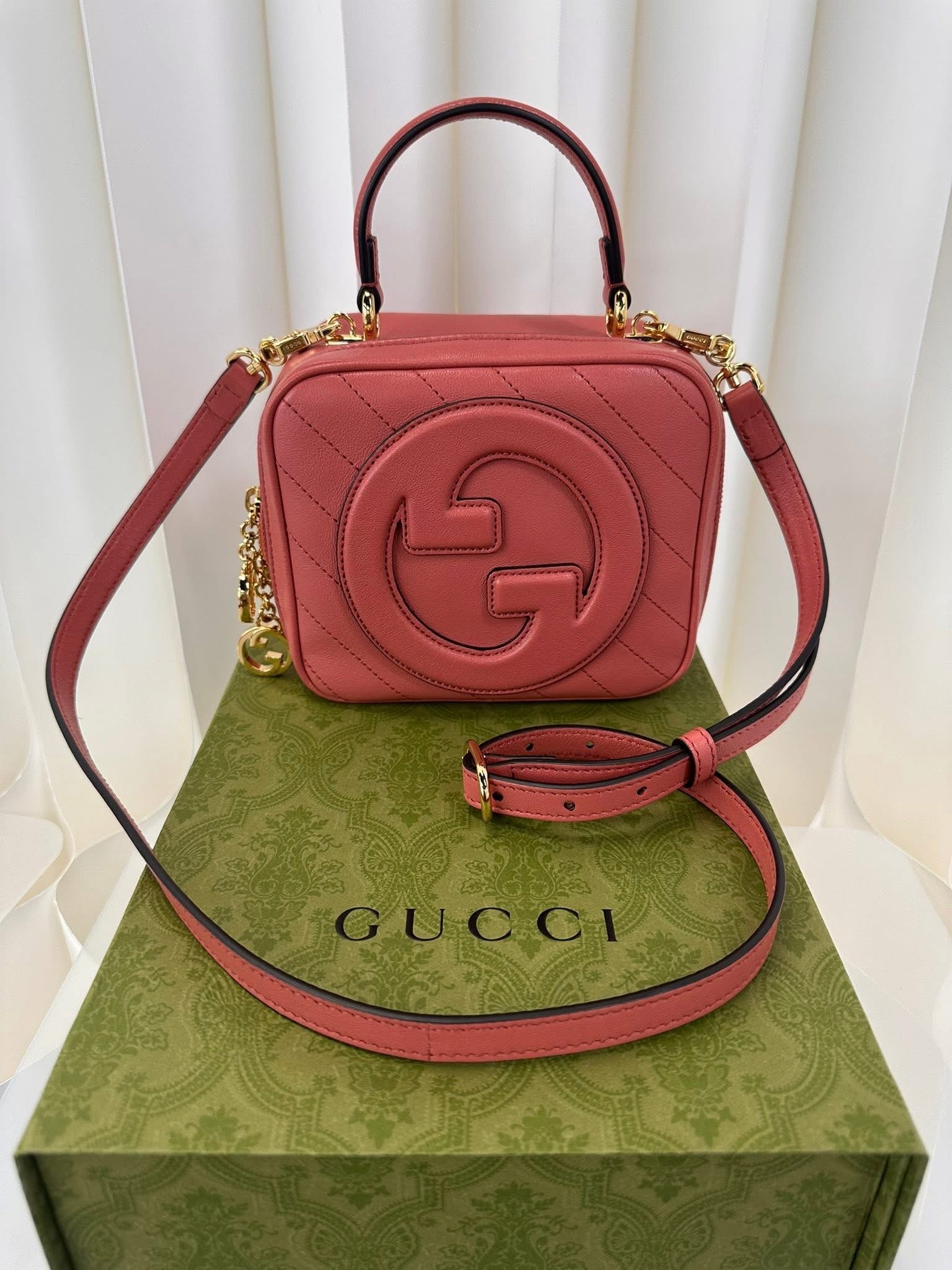 Gucci Soho Mini Top Handle Pink
