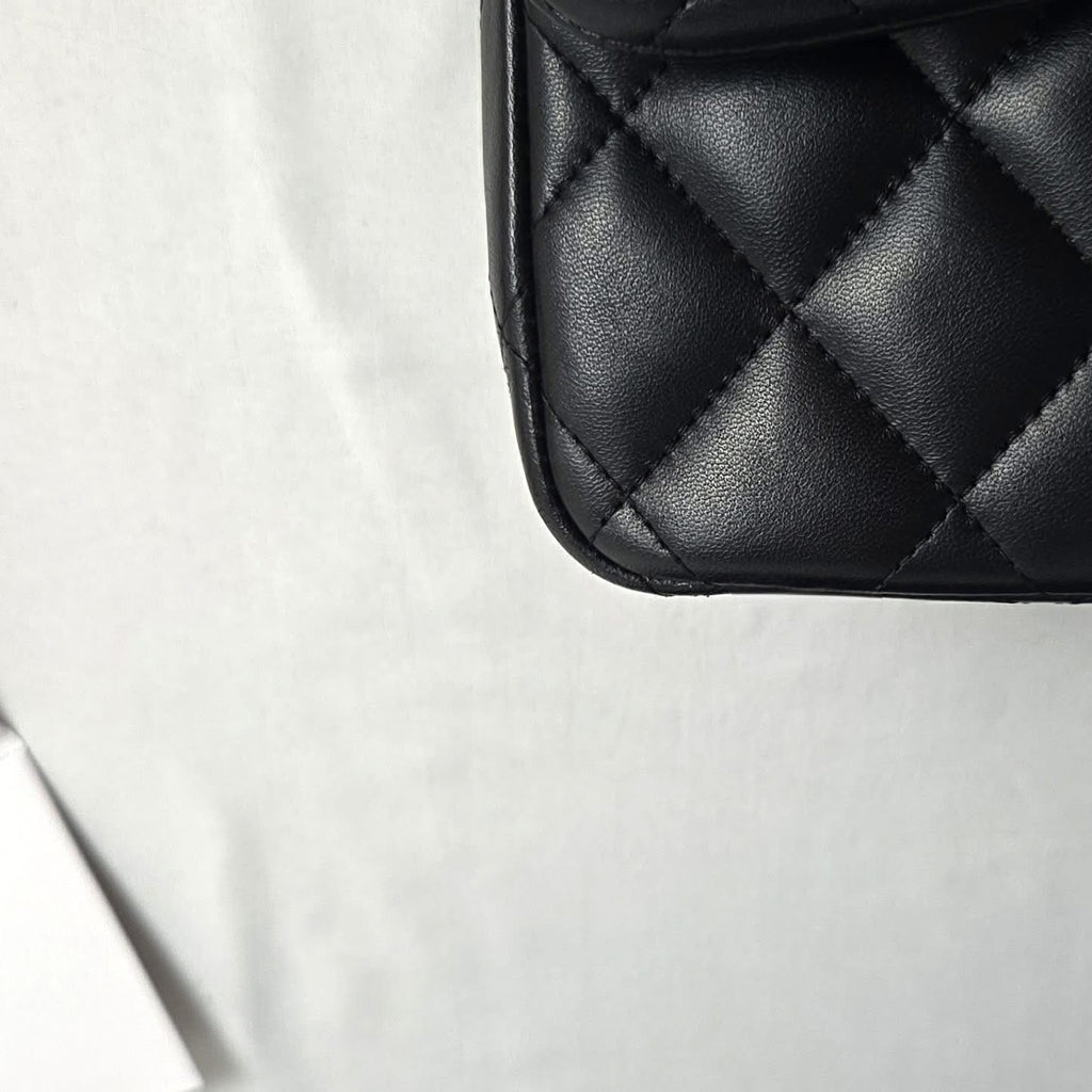 Chanel Classic Large Lambskin Black GHW