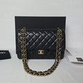 Chanel Classic Large Lambskin Black GHW