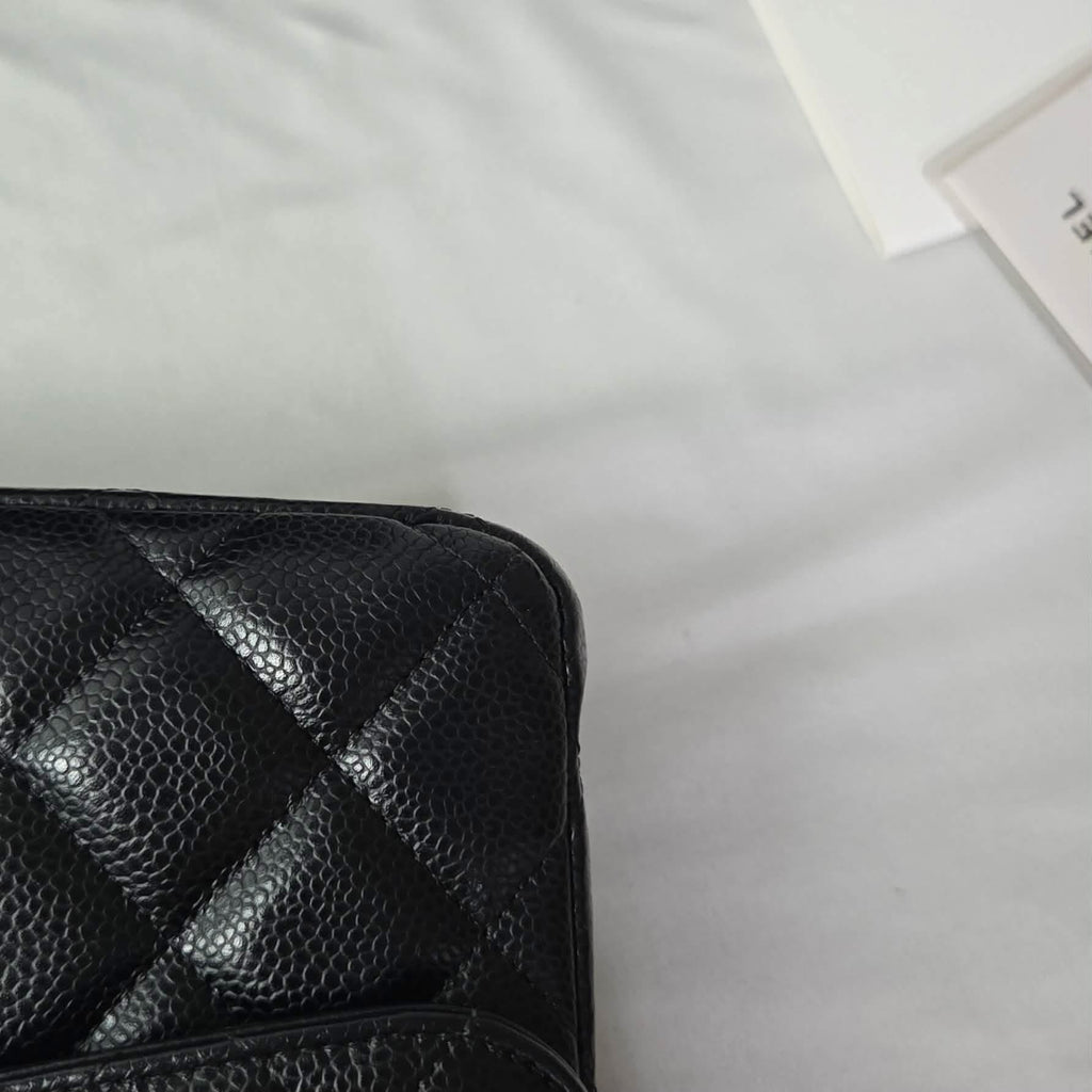 Chanel Classic Jumbo Caviar – Silver Hardware
