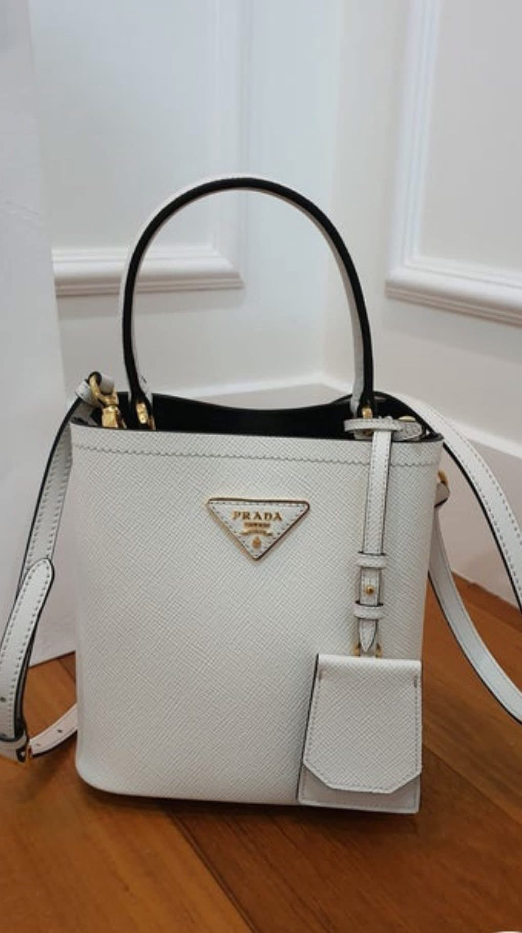 Prada Double Cuir Bucket