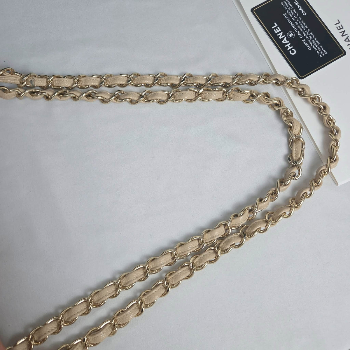 Chanel Classic Flap Jumbo Caviar – Beige