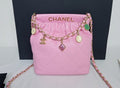 Chanel 22 Bag Season Crossbody Light Pink GHW