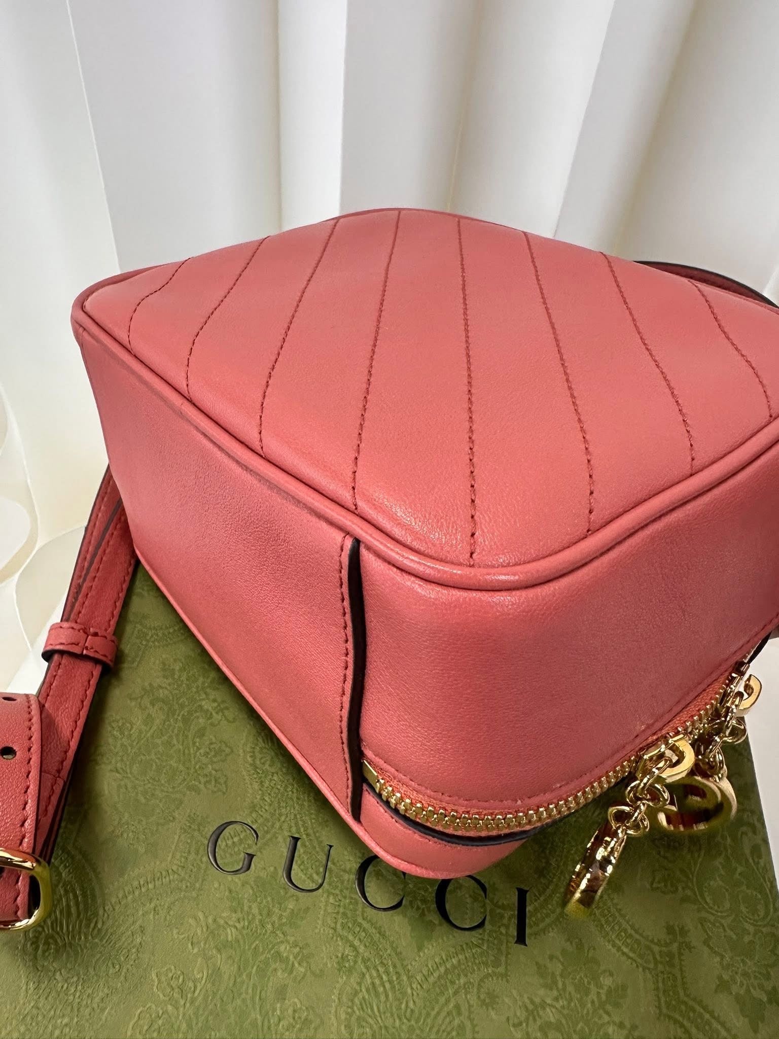 Gucci Soho Mini Top Handle Pink