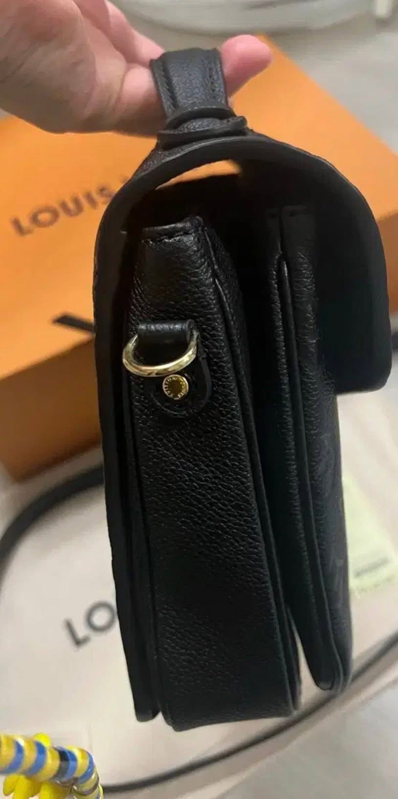 Louis Vuitton Métis Empreinte – Black Leather – Gold Hardware