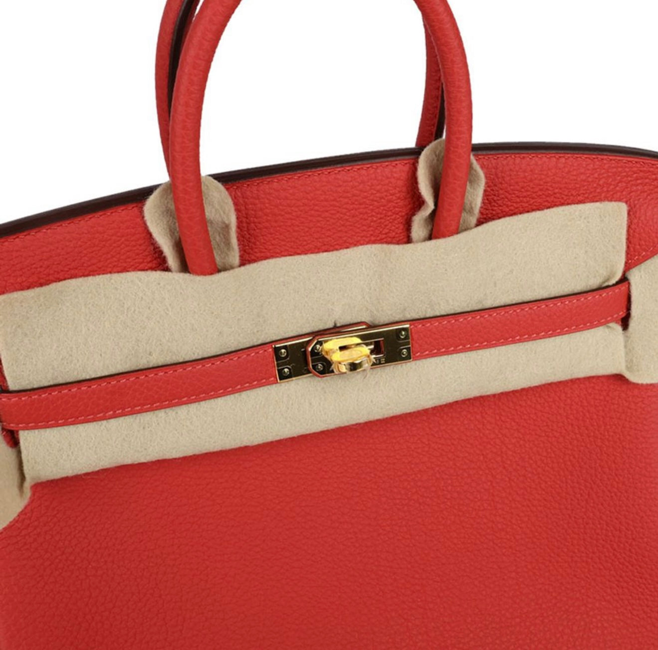 Hermes Birkin 25 Rouge (Togo)